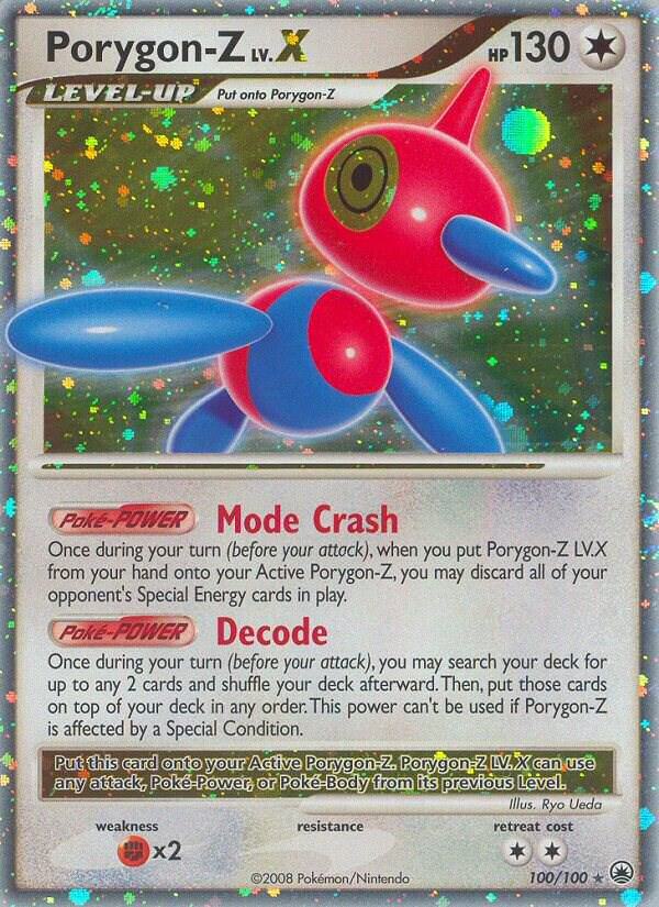 Pokemon Porygon-Z LV.X 100/100 Majestic Dawn