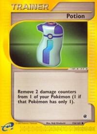 Pokemon Potion 156/165 Expedition Base Set