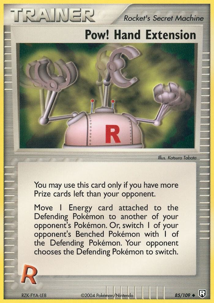 Pokemon Pow! Hand Extension 85/109 Team Rocket Returns