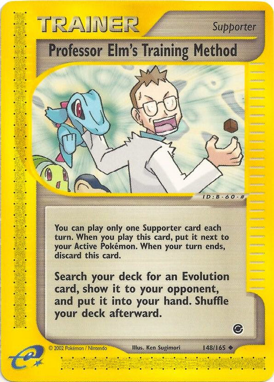 Pokemon Professor Elm's Training Method 148/165 Expedition Base Set