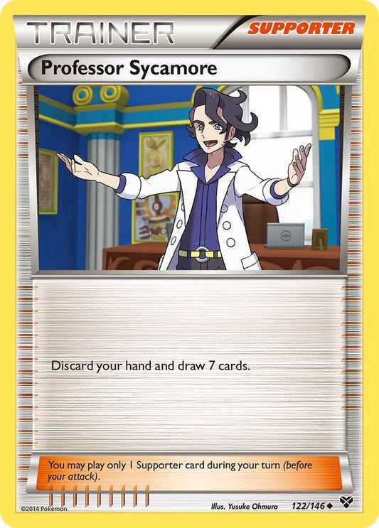 Pokemon Professor Sycamore 122/146 XY