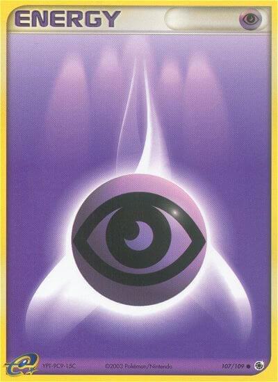 Pokemon Psychic Energy 107/109 EX Ruby & Sapphire