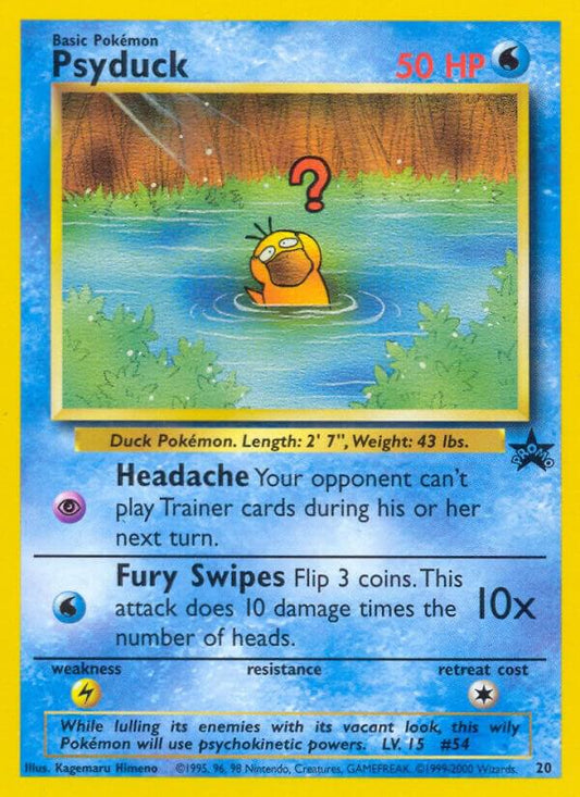 Pokemon Psyduck #20 WOTC Promo