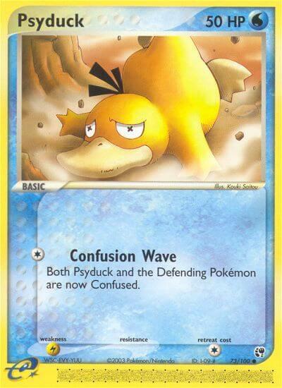 Pokemon Psyduck 73/100 Sandstorm
