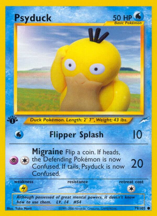 Pokemon Psyduck 79/105 Neo Destiny
