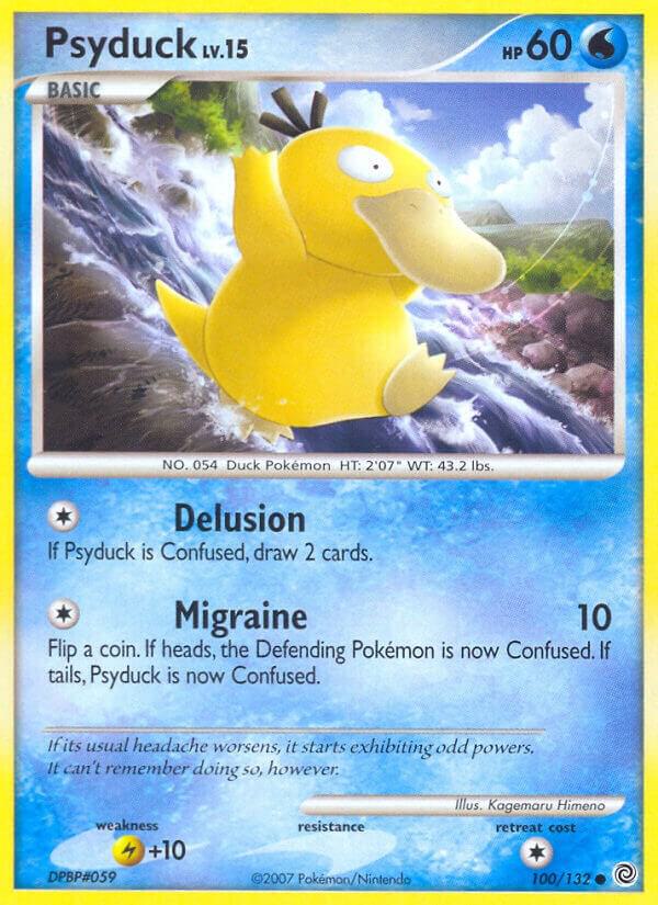 Pokemon Psyduck 100/132 Secret Wonders