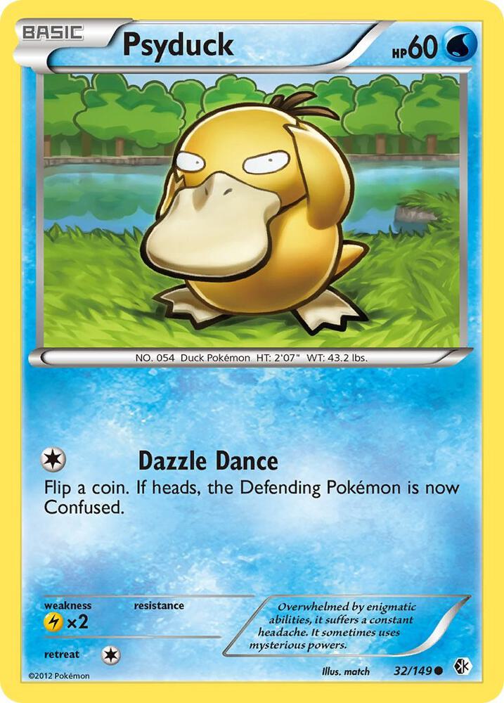 Pokemon Psyduck 32/149 Boundaries Crossed