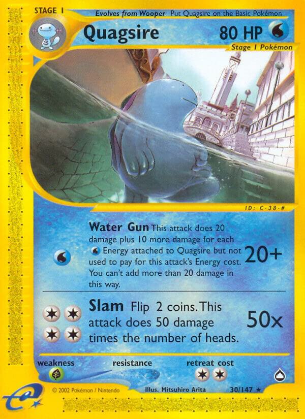 Pokemon Quagsire 30/147 Aquapolis