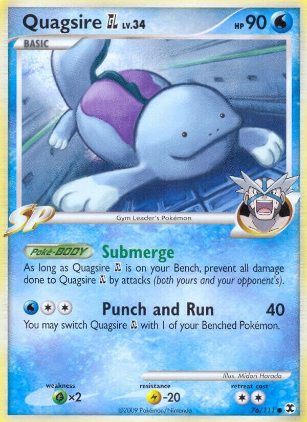 Pokemon Quagsire GL 76/111 Rising Rivals