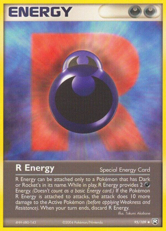 Pokemon R Energy 95/109 Team Rocket Returns