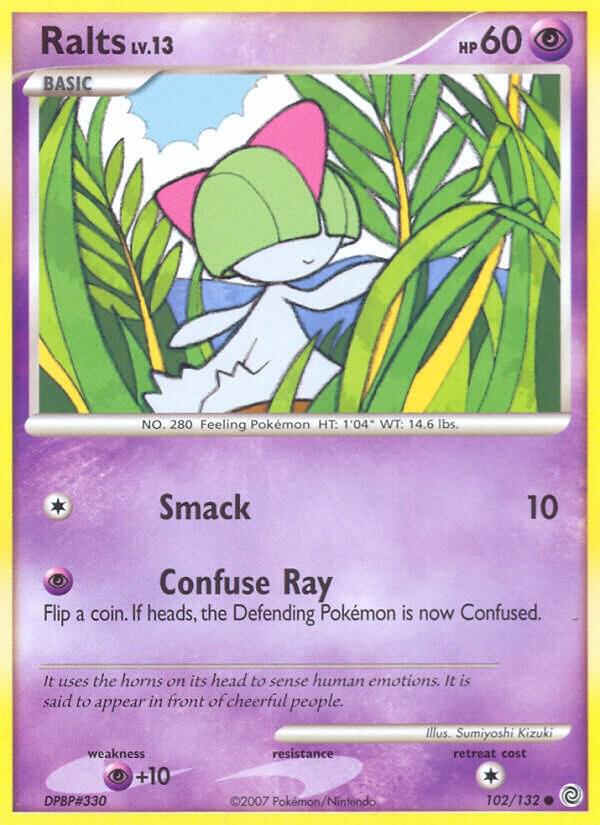 Pokemon Ralts 102/132 Secret Wonders