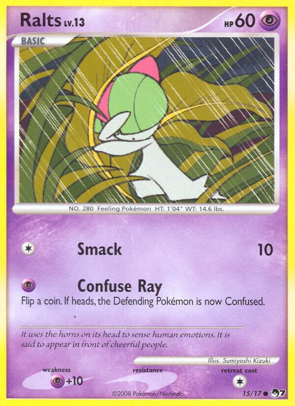 Pokemon Ralts 15/17 POP Series 7
