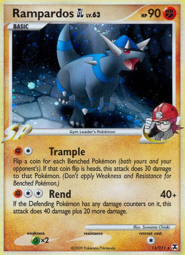 Pokemon Rampardos GL 11/111 Rising Rivals