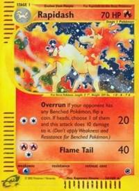 Pokemon Rapidash 26/165 Expedition Base Set