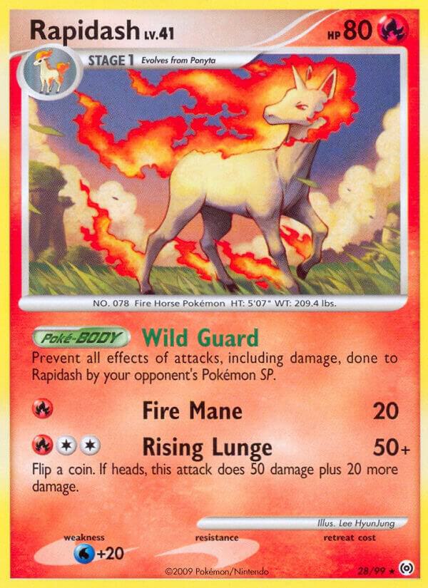 Pokemon Rapidash 28/99 Arceus
