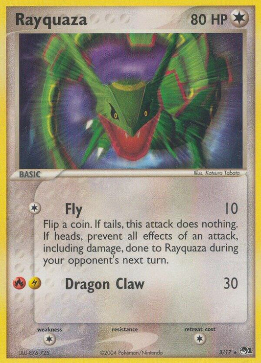 Pokémon Rayquaza 3/17 POP Series 1