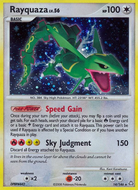 Pokemon Rayquaza 14/146 Legends Awakened