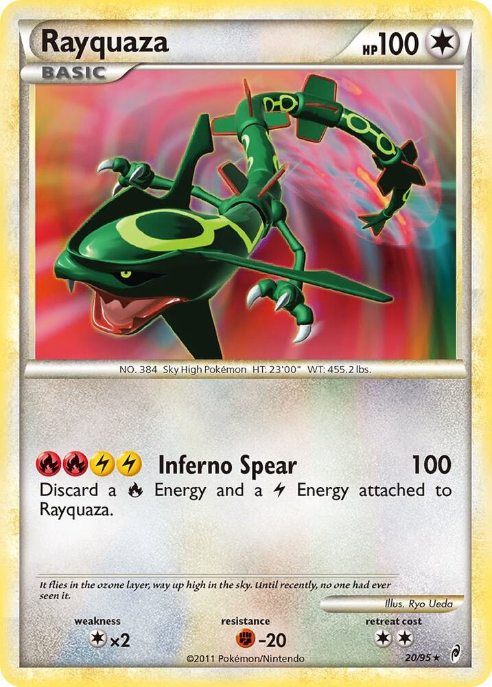 Pokemon Rayquaza 20/95 Call of Legends