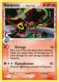 Pokemon Rayquaza δ 26/110 Holon Phantoms