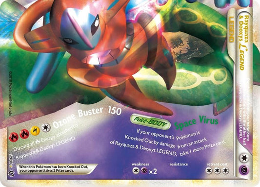 Pokemon Rayquaza & Deoxys Legend 90/90 Undaunted