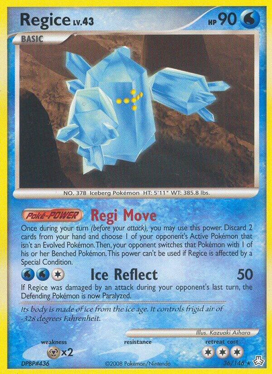 Pokemon Regice 36/146 Legends Awakened