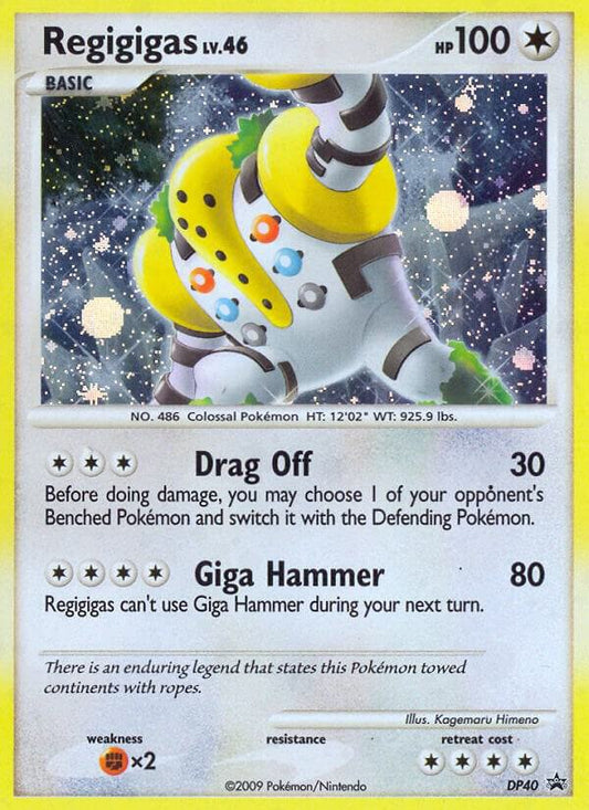 Pokemon Regigigas DP40 Diamond & Pearl Promos