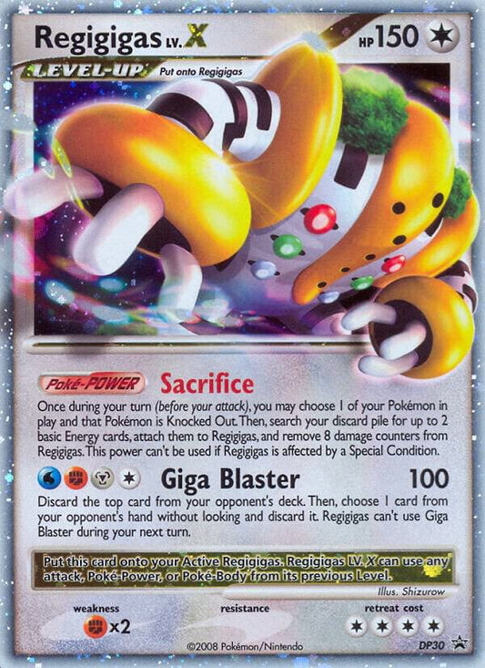 Pokemon Regigigas LV.X DP30 Diamond & Pearl Promos