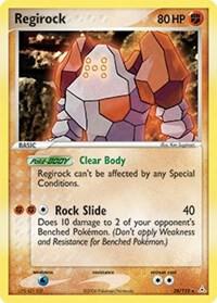 Pokemon Regirock 28/110 Holon Phantoms