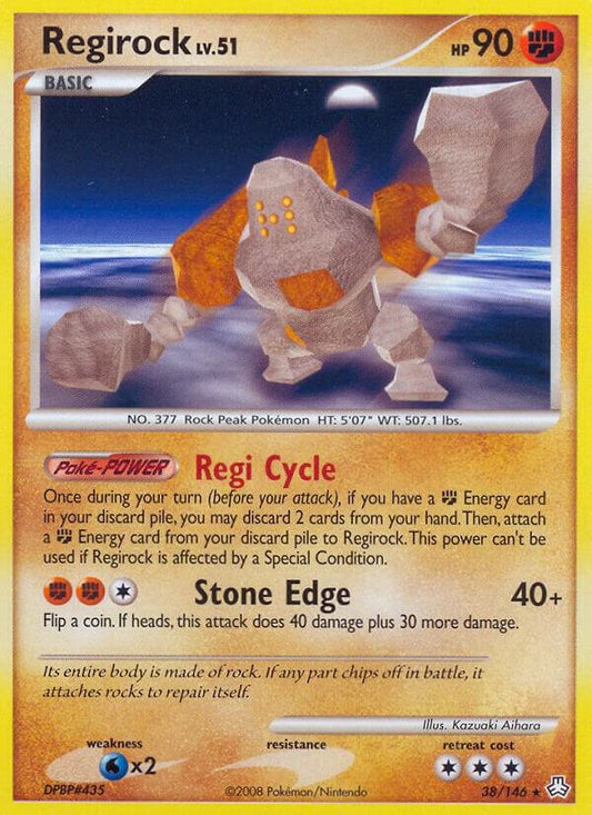Pokemon Regirock 38/146 Legends Awakened