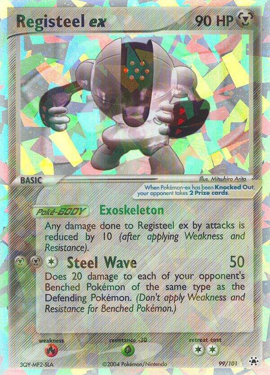 Pokemon Registeel ex 99/101 Hidden Legends