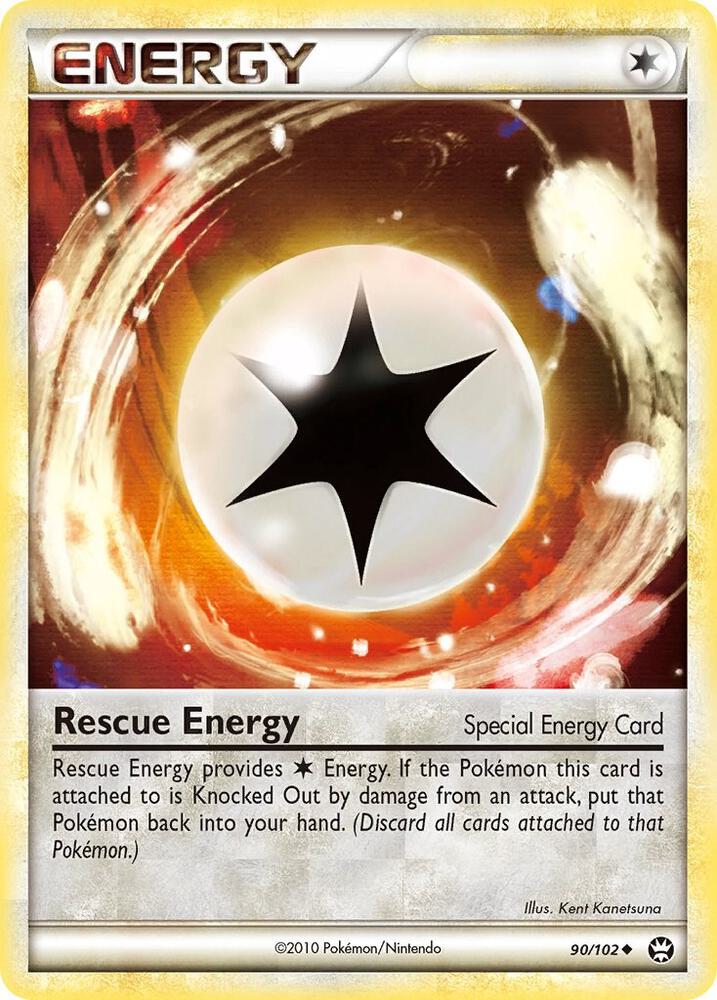 Pokemon Rescue Energy 90/102 Triumphant