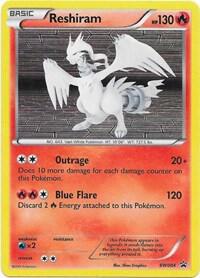 Pokemon Reshiram BW004 BW Black Star Promos