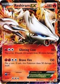 Pokemon Reshiram EX BW36 BW Black Star Promos