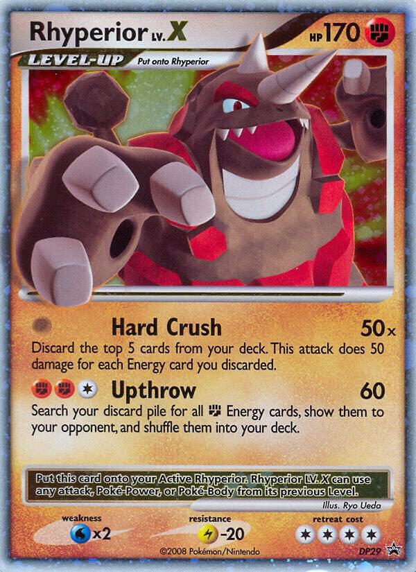 Pokemon Rhyperior LV.X DP29 Diamond & Pearl Promos