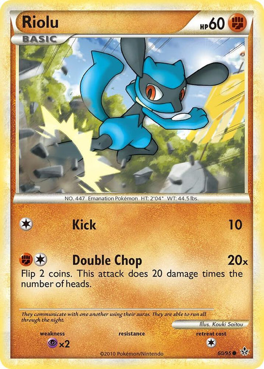 Pokemon Riolu 60/95 Unleashed