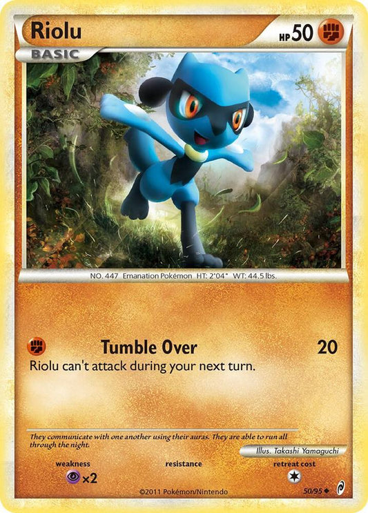 Pokemon Riolu 50/95 Call of Legends