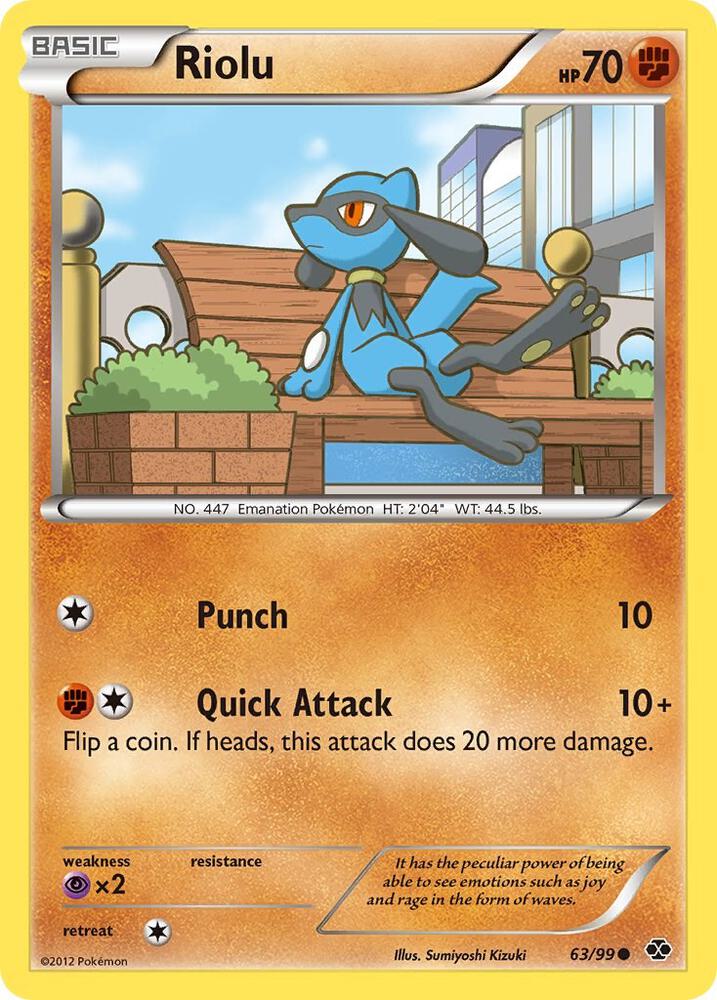 Pokemon Riolu 63/99 Next Destinies