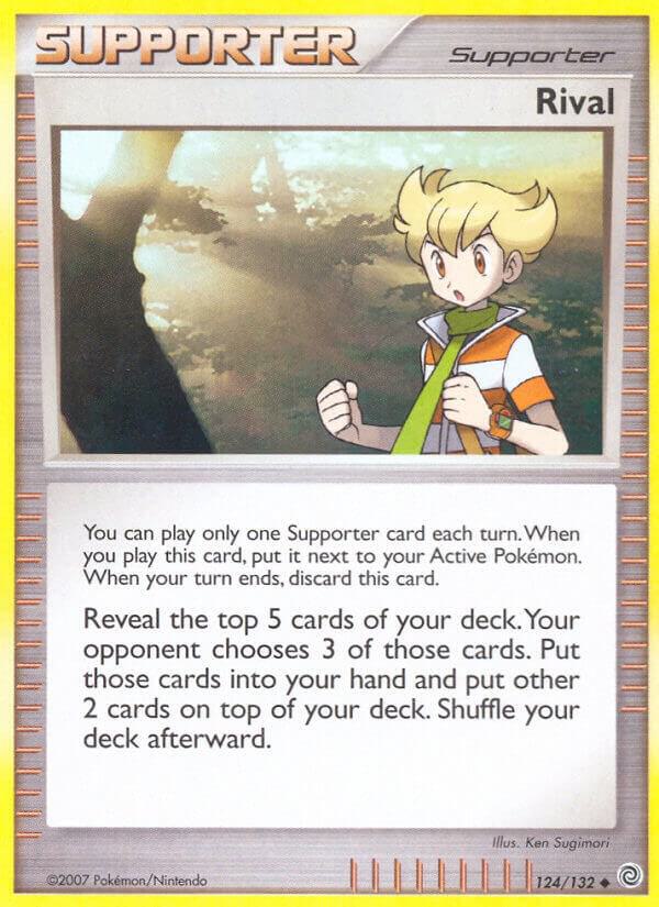 Pokemon Rival 124/132 Secret Wonders