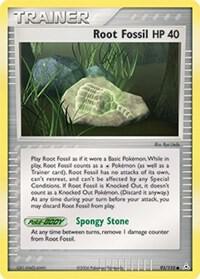 Pokemon Root Fossil 93/110 Holon Phantoms
