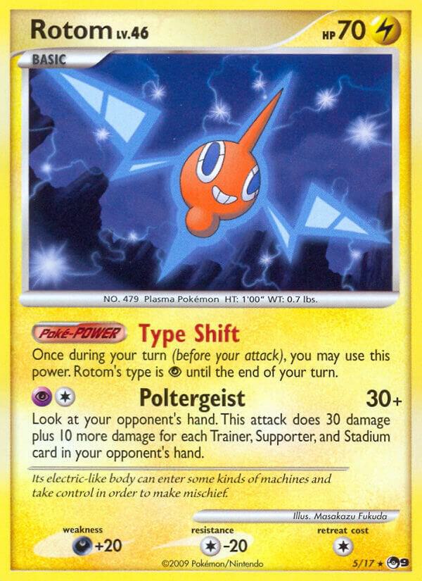 Pokemon Rotom 5/17 POP Series 9