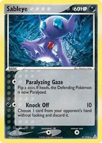 Pokemon Sableye 31/110 Holon Phantoms
