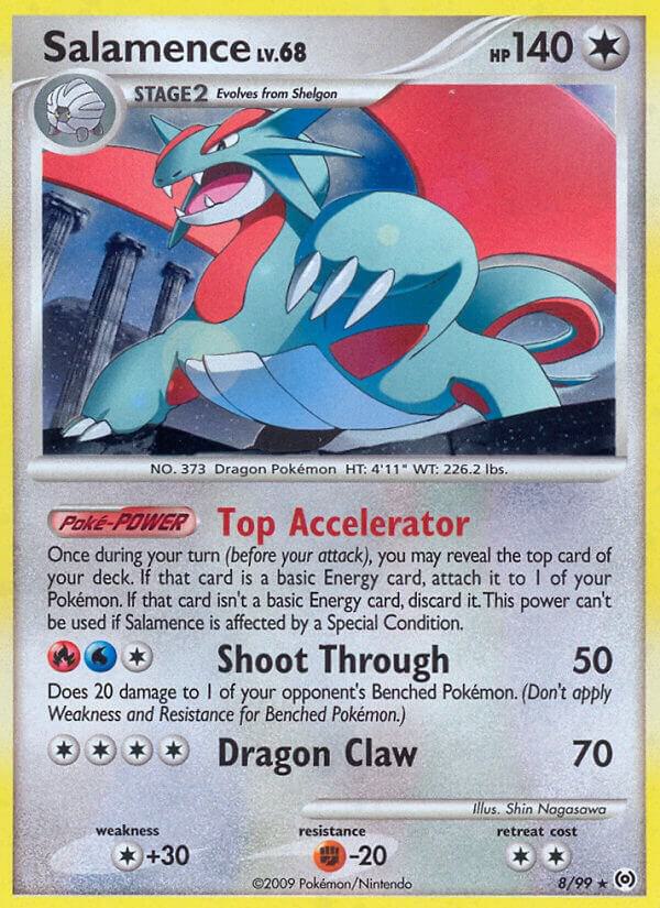 Pokemon Salamence 8/99 Arceus