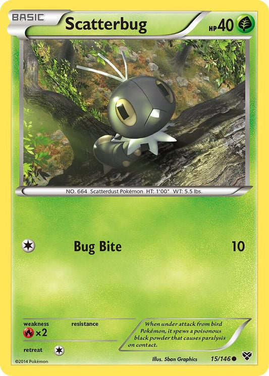 Pokemon Scatterbug 15/146 XY
