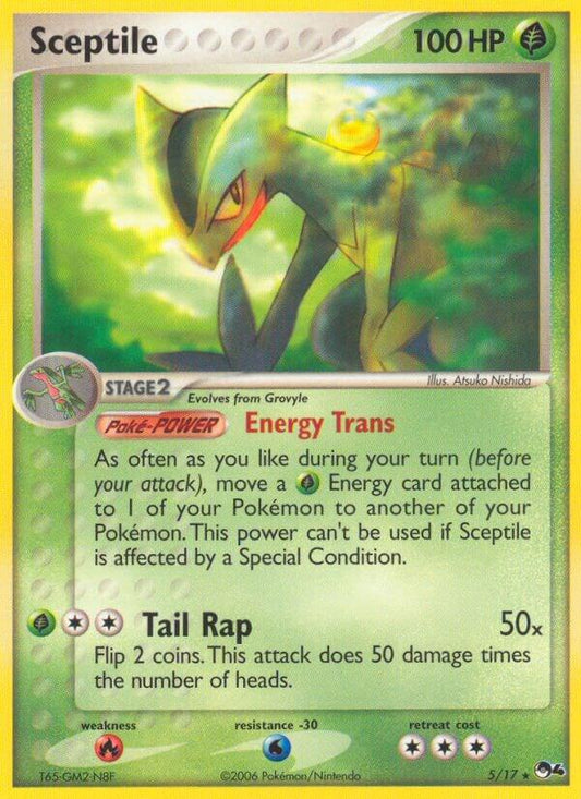 Pokemon Sceptile 5/17 POP Series 4