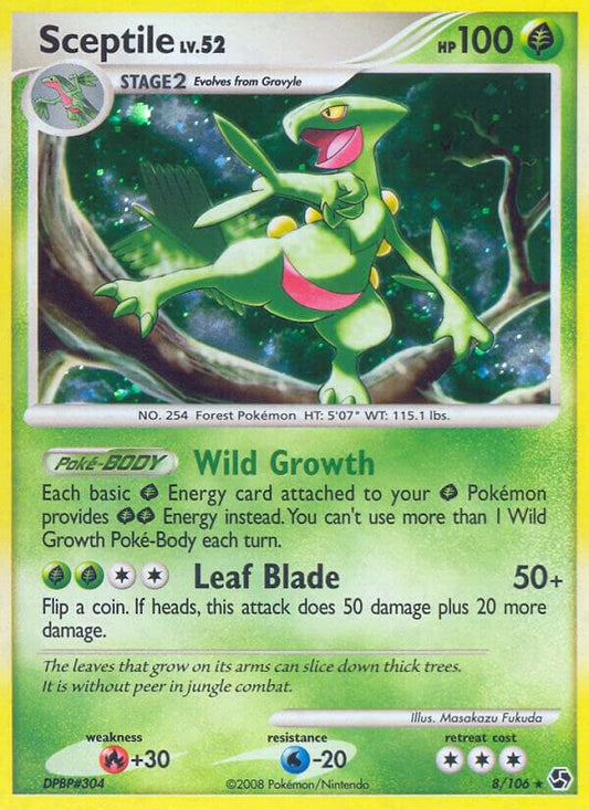 Pokemon Sceptile 8/106 Great Encounters