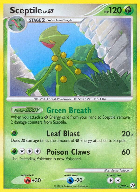 Pokemon Sceptile 30/99 Arceus