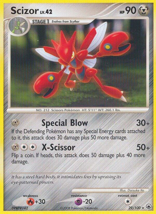 Pokemon Scizor 29/100 Majestic Dawn