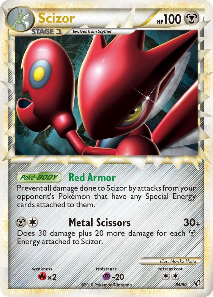 Pokemon Scizor Prime 84/90 Undaunted