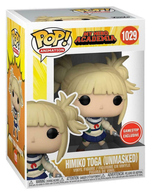 Funko Pop! Animation My Hero Academia Himiko Toga (Unmasked) #1029 Gamestop Exclusive