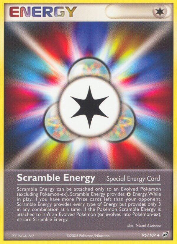 Pokemon Scramble Energy 95/107 Deoxys